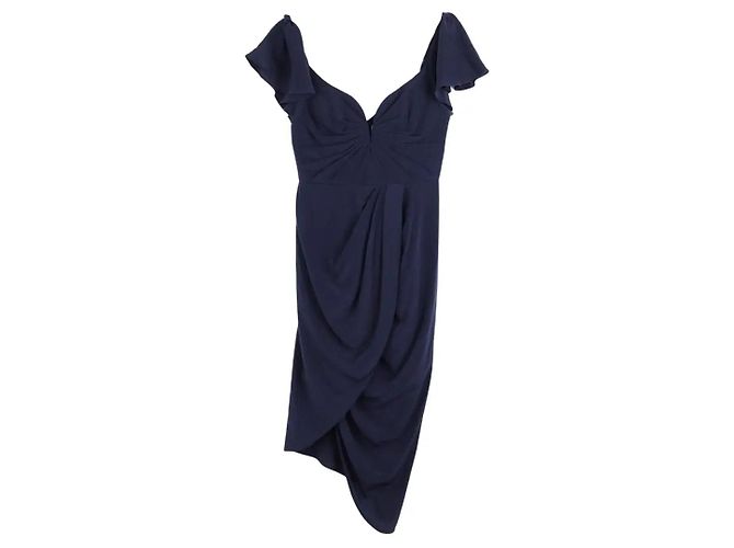 Zimmermann Marineblaues Kleid