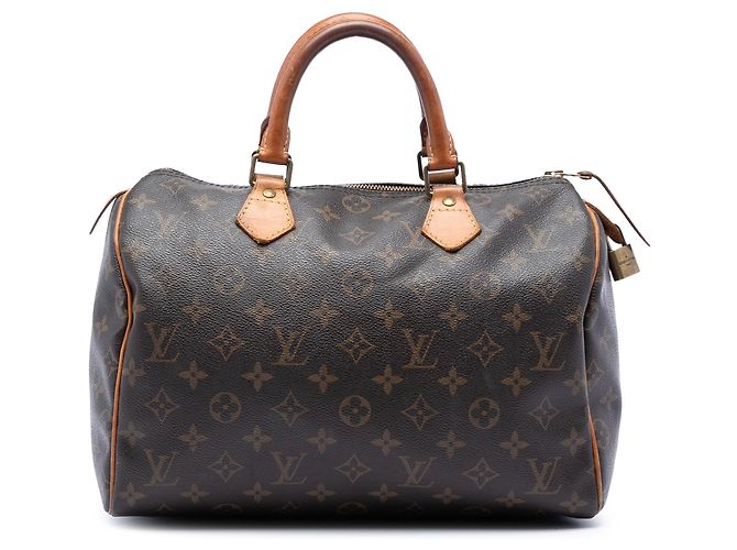 Louis Vuitton Monogram Speedy 30 Marrom