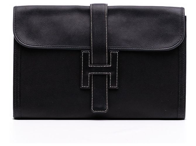 Hermès Evergrain Jige PM Nero Pelle