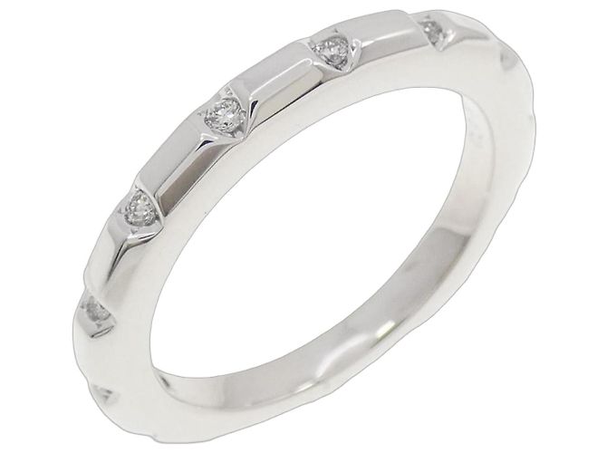Autre Marque Au750 Diamant-Rubin-Ring Silber