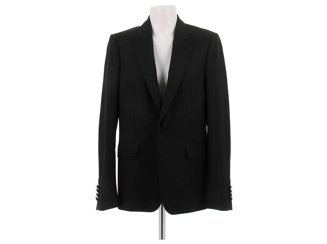 Blazer in lana nero Céline