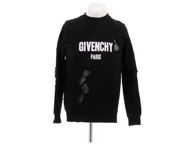 Givenchy Sweatshirt Schwarz Baumwolle XS 