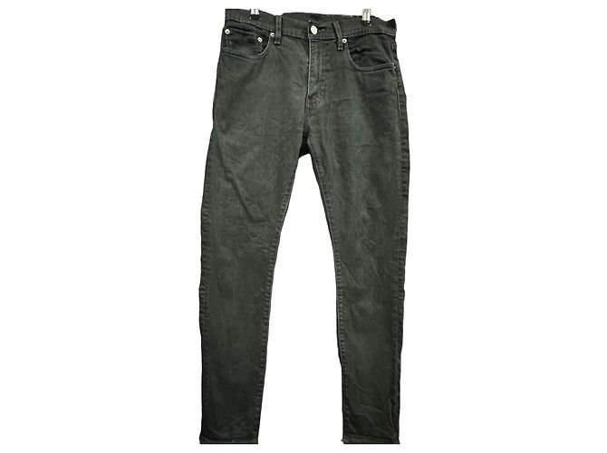 Jeans Levi's Premium Neri Taglio Dritto Nero