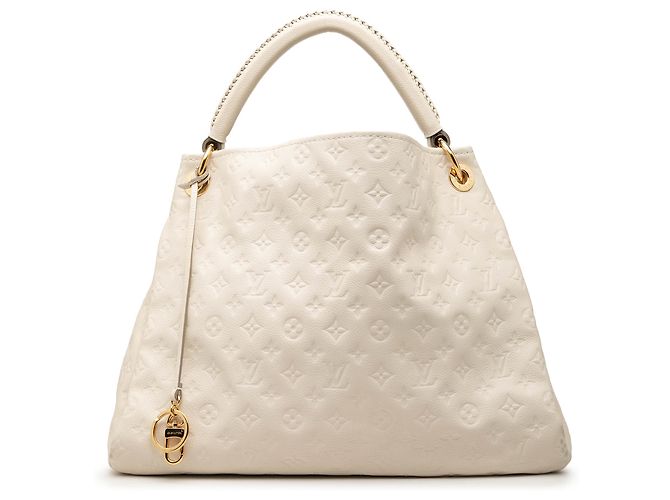 Louis Vuitton Artsy MM Monogramm Empreinte Weiß