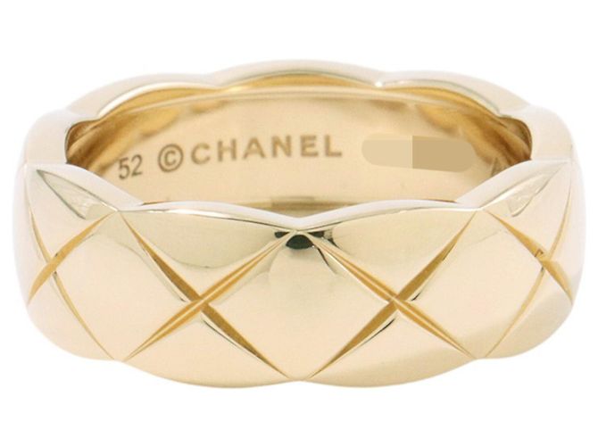Anello Medio Coco Crush di Chanel D'oro