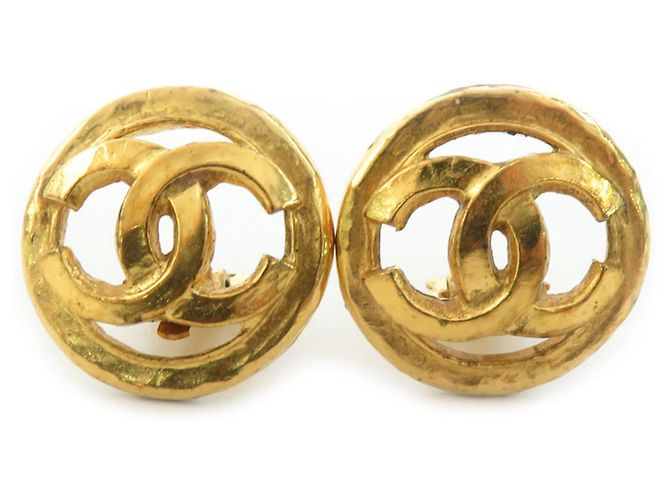 Orecchini a clip in oro Chanel D'oro
