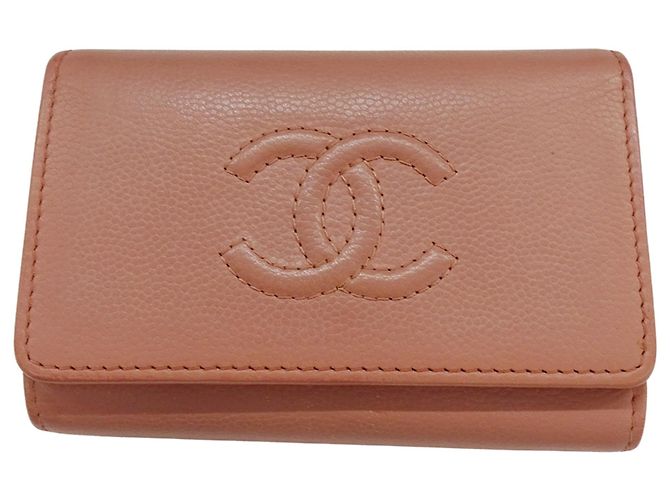 Chanel Salmon Pink Key Case