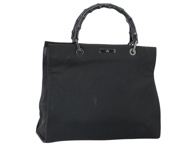 Gucci Bamboo Nylon Black
