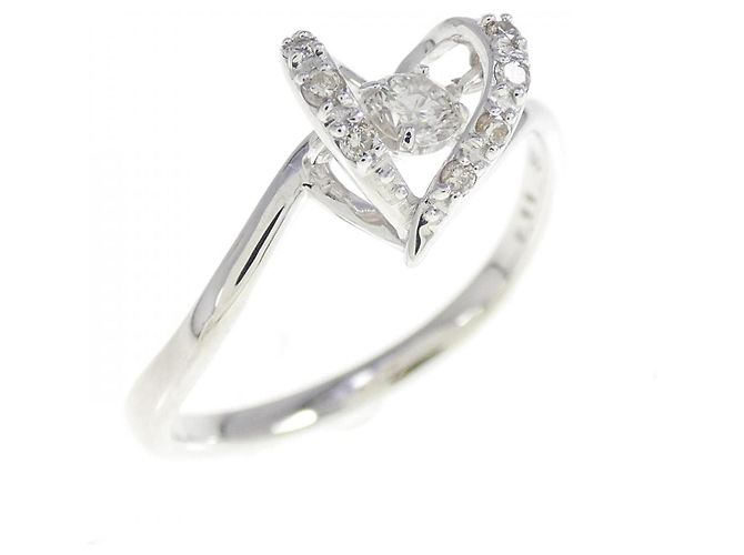 Autre Marque Samantha Tiara Au750 Diamantring Silber