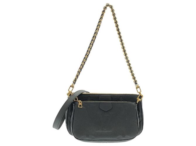 Multi Pochette Accessoires Monogram Empreinte Louis Vuitton Noir