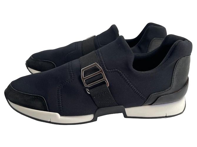 Sneakers Hermès Neoprene Nere Nero