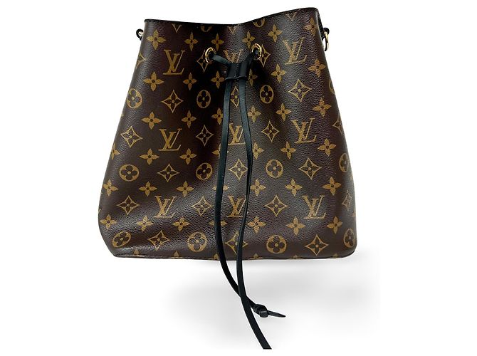 Néonoé Sac à main NeoNoe en toile Monogram MM de Louis Vuitton Marron