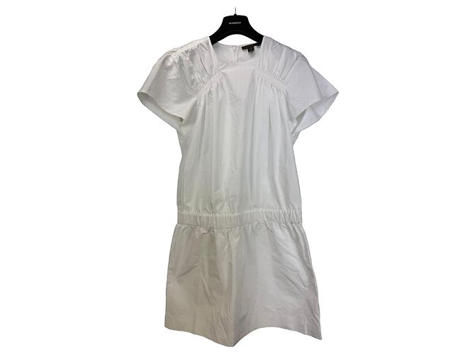Louis Vuitton Weißes Baumwollkleid