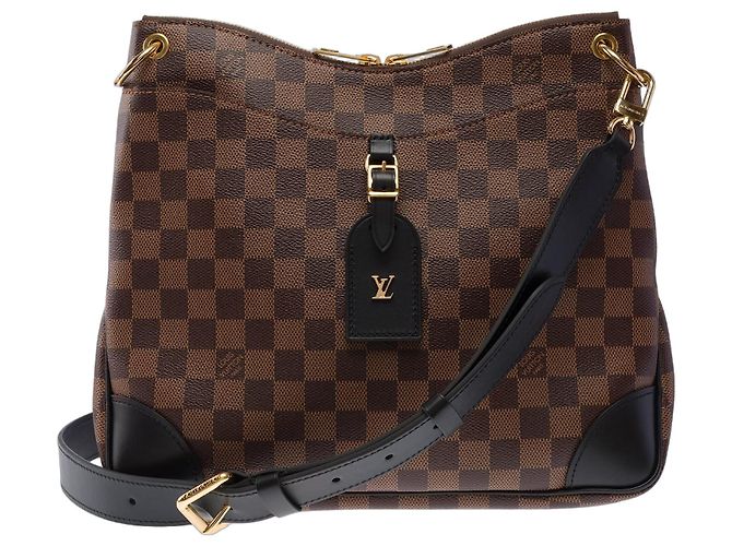 Bolso LOUIS VUITTON Odeon en Lona Marrón - 103479 Castaño