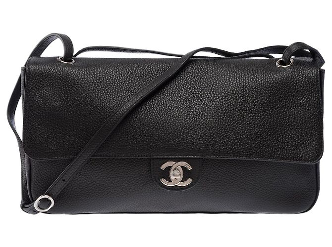 Bolso CHANEL de Cuero Negro - 103486
