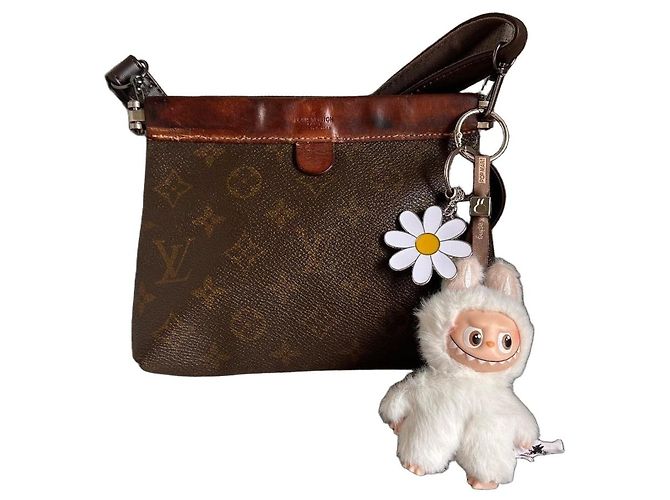 Louis Vuitton Mini Pochette Monogram Anni 70 Marrone