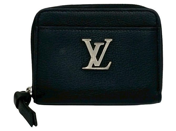 Louis Vuitton Lockme Zippy Coin Purse Black