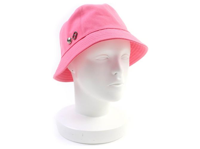 Sombrero de algodón Calvi Seashell de Hermès Rosa