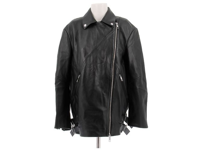 Autre Marque Perfekt aus schwarzem Leder