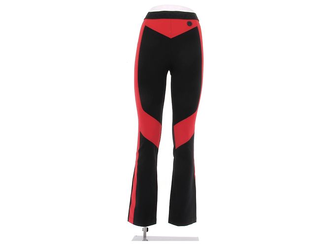 Louis Vuitton Hose Schwarz Polyester Größe 34