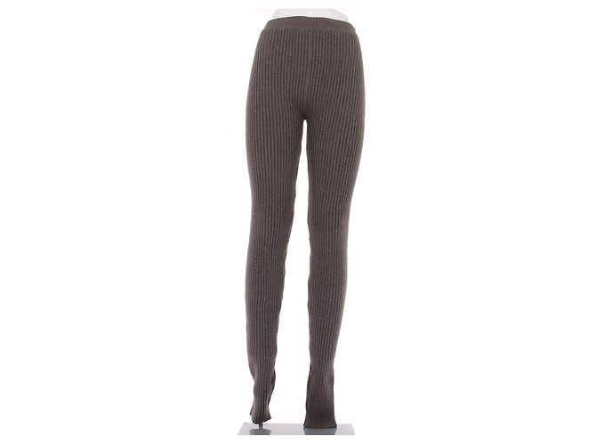 Leggings de punto grises Louis Vuitton Talla S