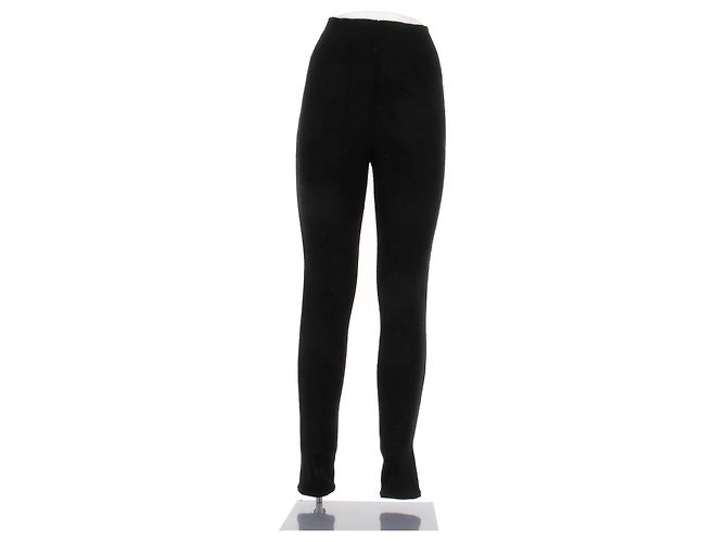 Alaïa Legging de lã preta Preto
