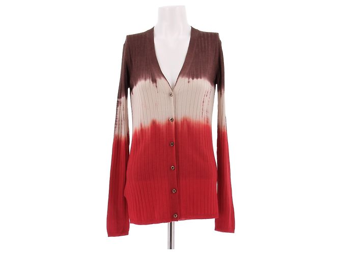 Prada Mehrfarbiger Wollcardigan Mehrfarben