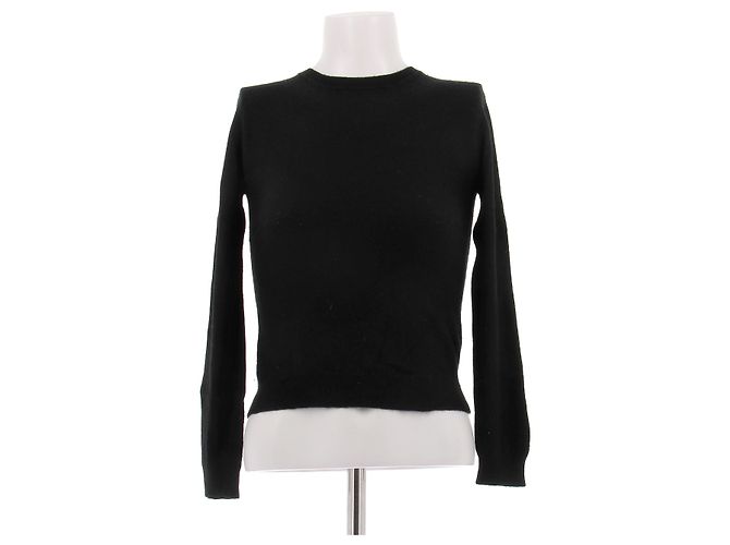 Autre Marque ALEXANDRA GOLOVANOFF Kaschmirpullover Schwarz 