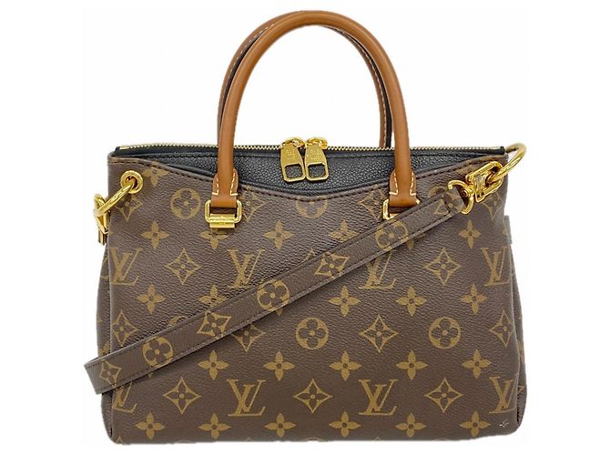 Louis Vuitton Monogram Pallas BB Handtasche Schwarz