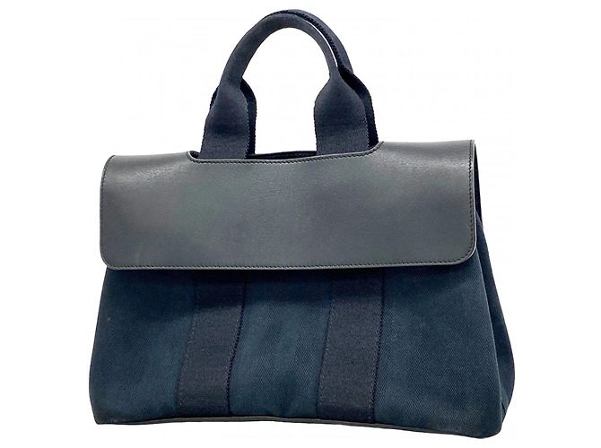 Hermès Valparaiso MM Handtasche Schwarz