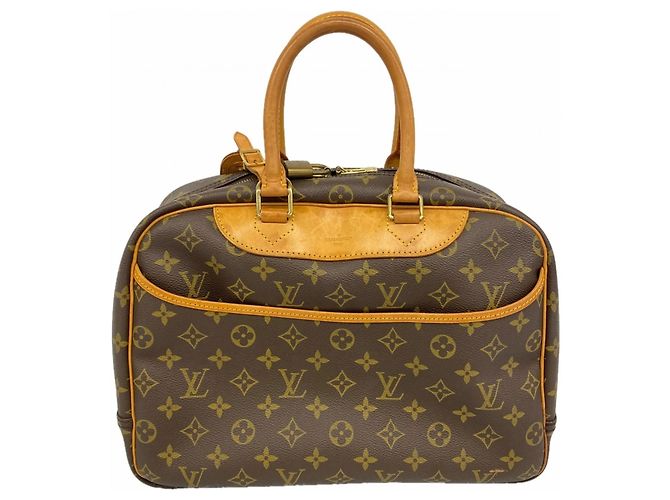 Borsa Deauville Monogram Louis Vuitton Marrone