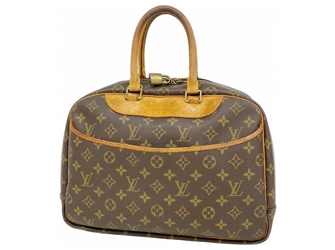 Borsa Deauville Monogram Louis Vuitton Marrone