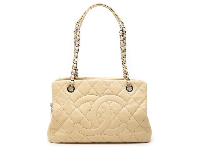 Classique Chanel Blanc Petite Caviar Sac Timeless