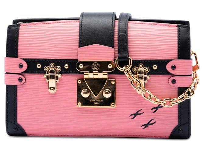 Pochette Trunk Epi Rose Louis Vuitton