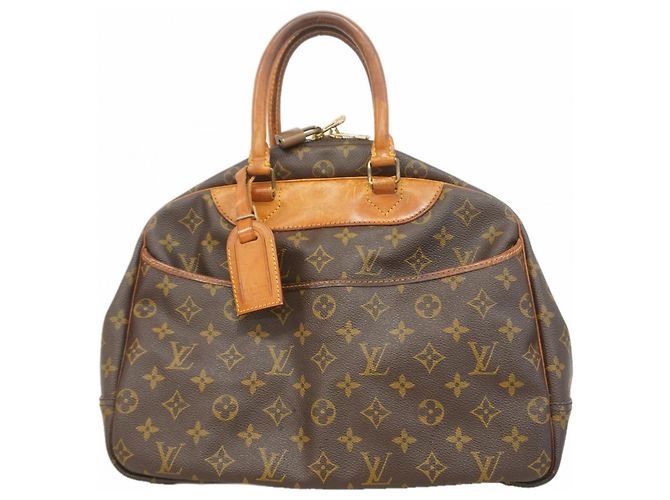 Borsa Deauville Monogram Louis Vuitton Marrone