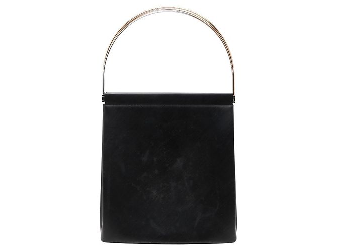 Borsa Cartier Trinity in pelle nera Nero