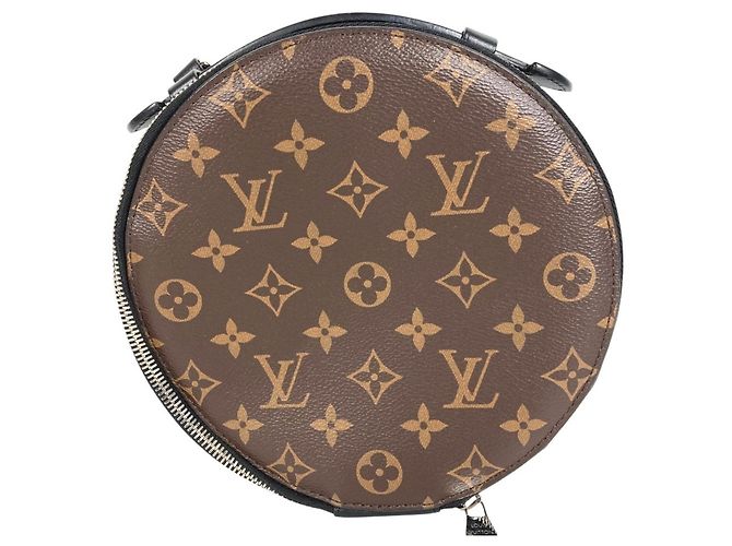 Sac Audio Monogram Louis Vuitton Marron