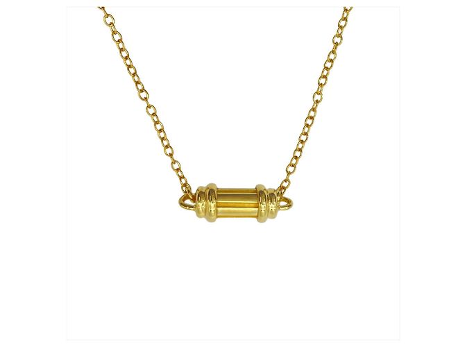 Collar de Botella Cilíndrica Tiffany & Co. Dorado