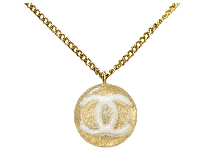 Collier en or Chanel Coco Mark Doré