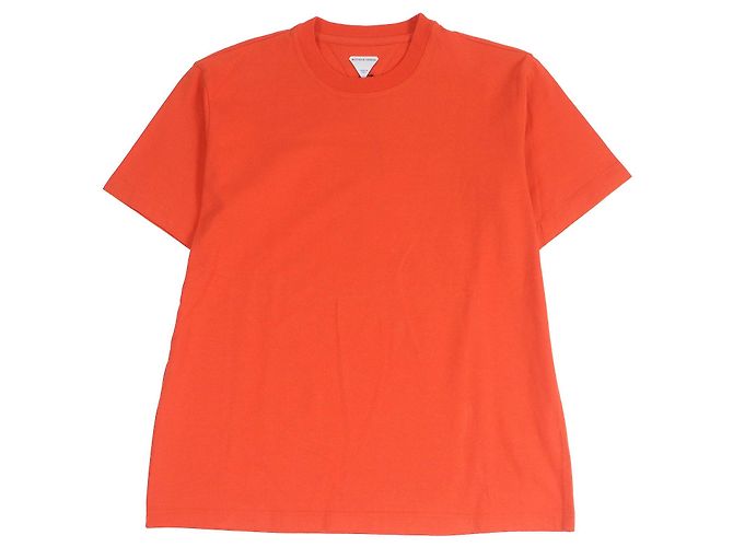 Camiseta de algodón Bottega Veneta Naranja