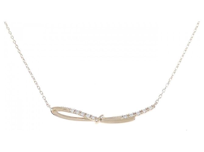 Autre Marque Collar de diamantes en oro rosa Au750