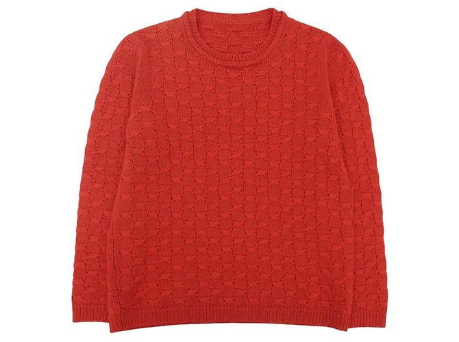 Fendi Cashmere-Mix Strickpullover Rot