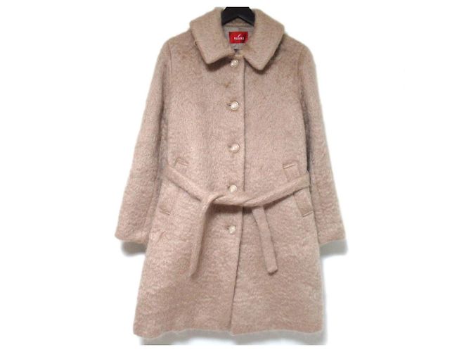 Autre Marque Abrigo de Mohair PINK HOUSE Beige
