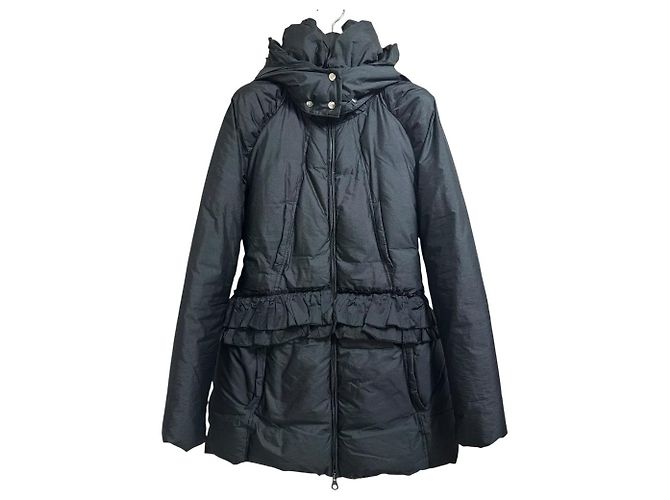 Autre Marque Ermanno Scervino Down Coat Black