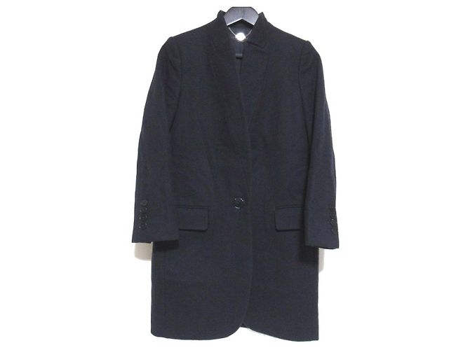 Stella Mc Cartney Abrigo de Lana Bryce de Stella McCartney Azul Azul marino