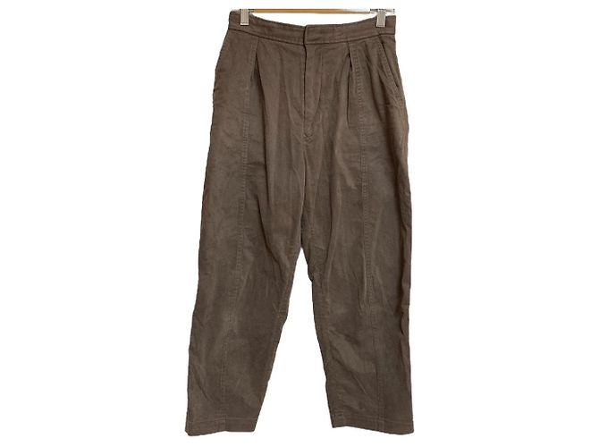Autre Marque Hosen mit Mittelnaht Drawer Braun