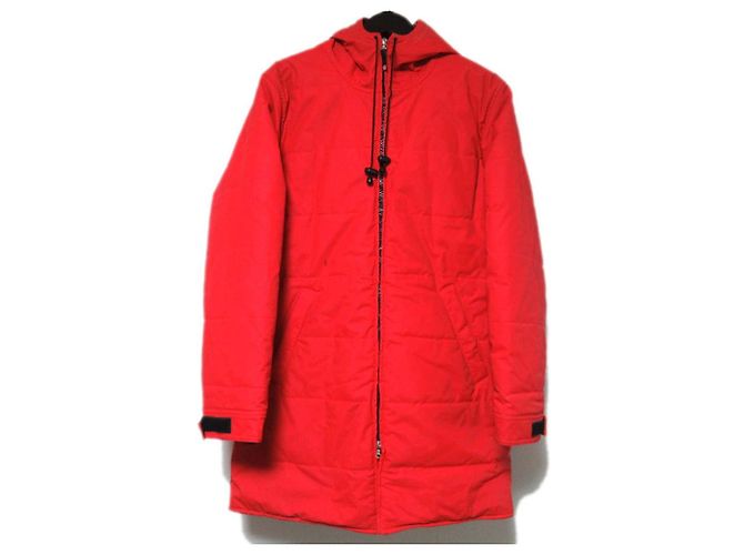 Apc Cappotto imbottito in PVC A.P.C. Rosso