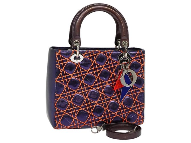 Christian Dior Lady Dior Roxo
