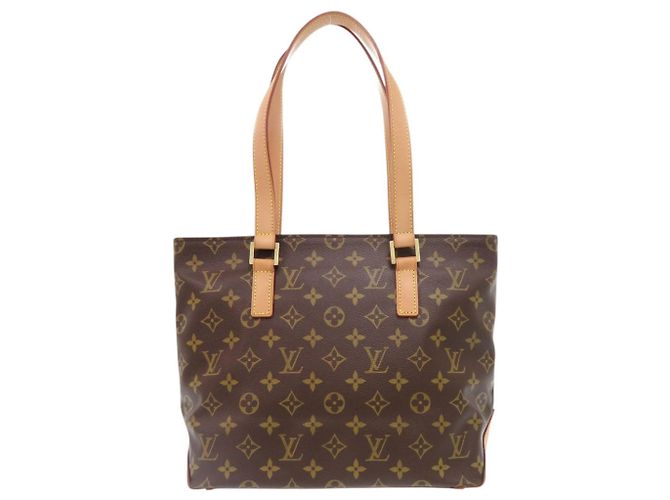 Sac à main Cabas Piano Monogram Louis Vuitton Marron Monogramme