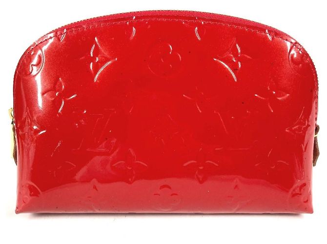 Kosmetiktäschchen Monogram Vernis Louis Vuitton Rot